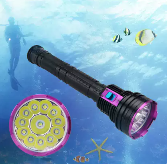 lampe de plongée Helius 12T6 12 000 Lumens