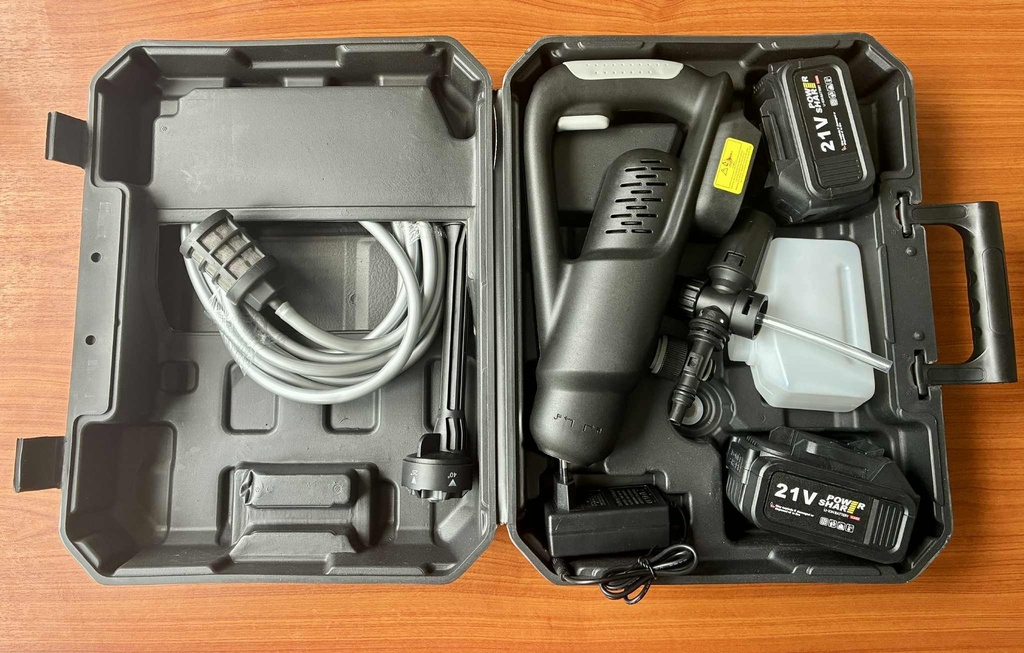 NETTOYEUR HAUTE PRESSION SANS FIL 21V