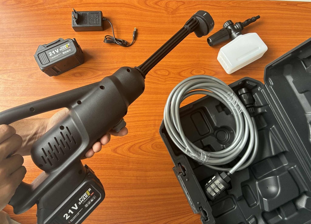 NETTOYEUR HAUTE PRESSION SANS FIL 21V