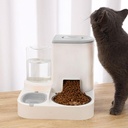 Distributeur de croquettes automatique 2 en 1 – chien & chat