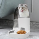 Distributeur de croquettes automatique 2 en 1 – chien & chat