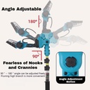 Perche télescopique 2,5M