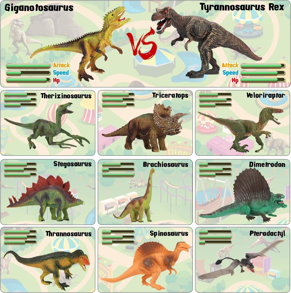 Coffret Dinosaure + Tapis de Jeu – Fivejoy