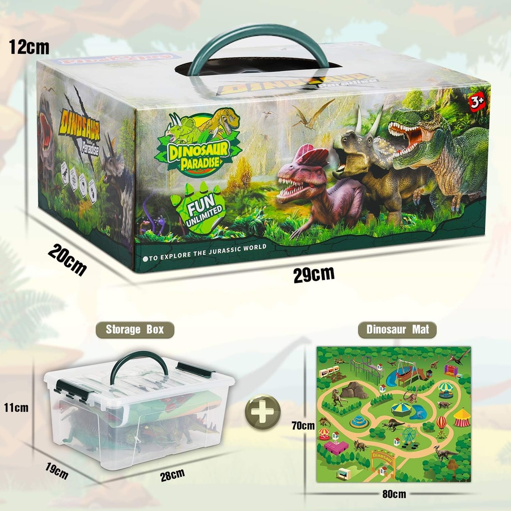 Coffret Dinosaure + Tapis de Jeu – Fivejoy