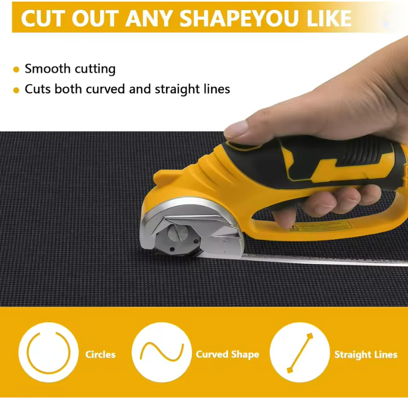 Ciseaux électriques rechargeables sans fil – Roller Cutter Pro