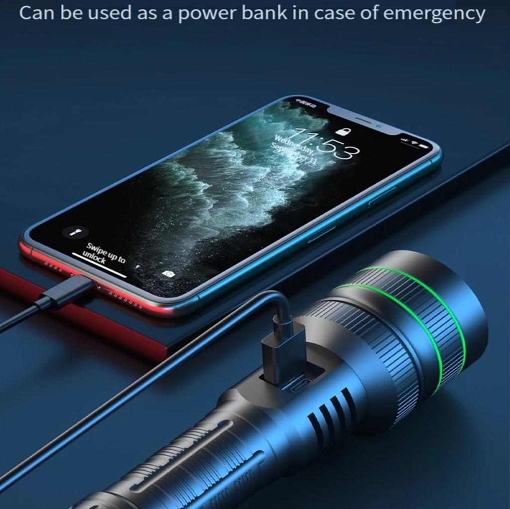 Lampe torche 360XHP XL 5400L + COB