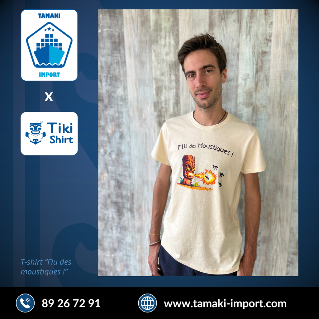 T-shirt "Fiu des moustiques !" – Tiki-Shirt