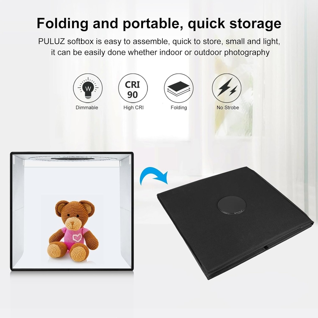 Mini studio photo portable 25 cm