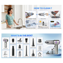 Aspirateur portable sans fil HL-121