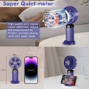 Ventilateur portable rechargeable 5 vitesses
