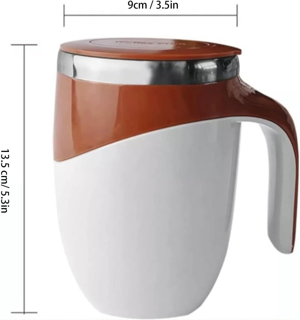 Tasse à mélange automatique rechargeable