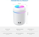 Mini humidificateur USB 300 ml