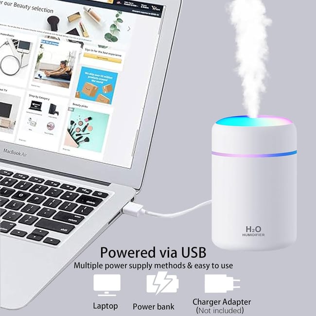 Mini humidificateur USB 300 ml