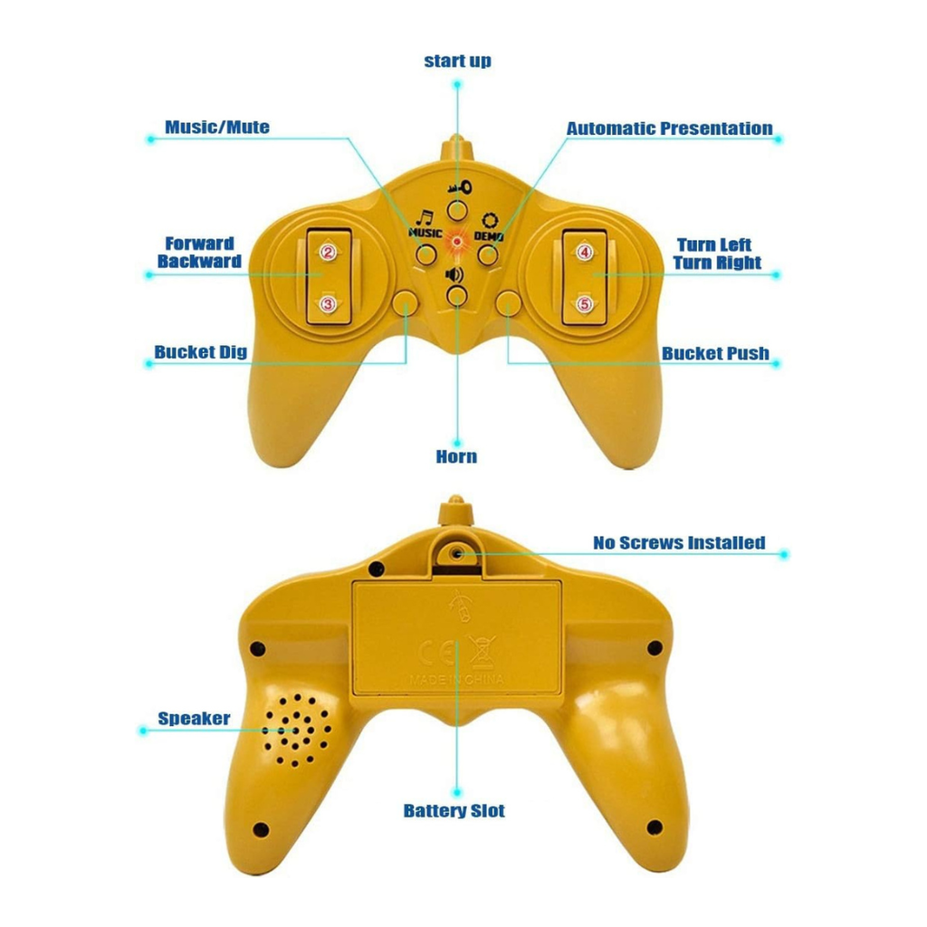 Jouet grue télécommandée 8 canaux