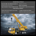 Jouet grue télécommandée 8 canaux