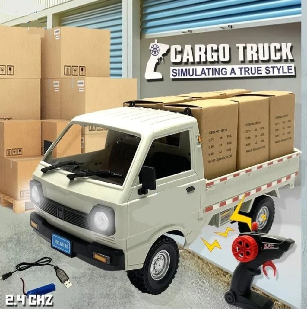 Cargo truck – Jouet voiture télécommandée camion RC ultra réaliste