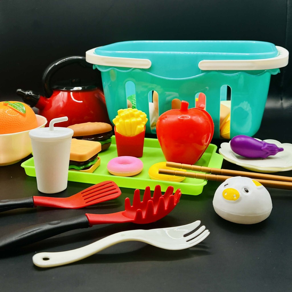 Set Cuisine, jouet pour enfants – Ustensiles & Aliments