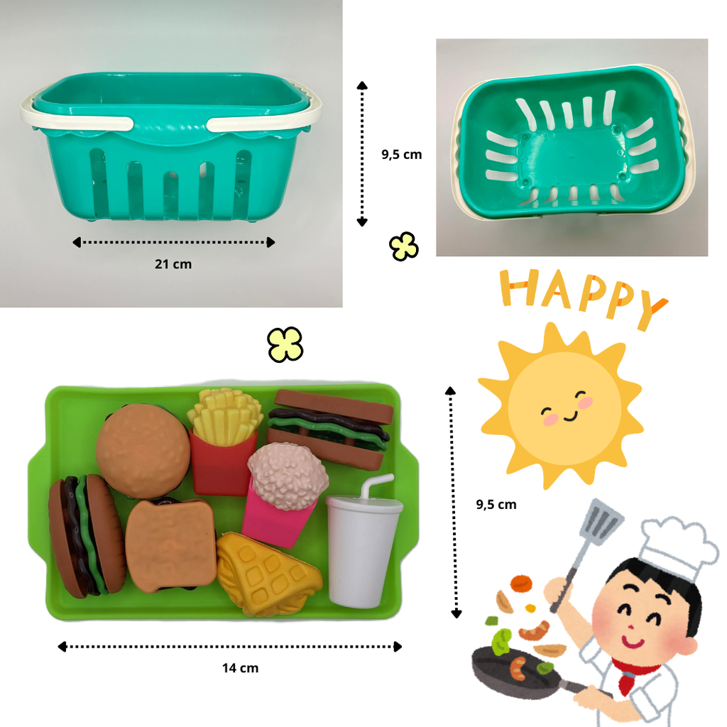 Set Cuisine, jouet pour enfants – Ustensiles & Aliments