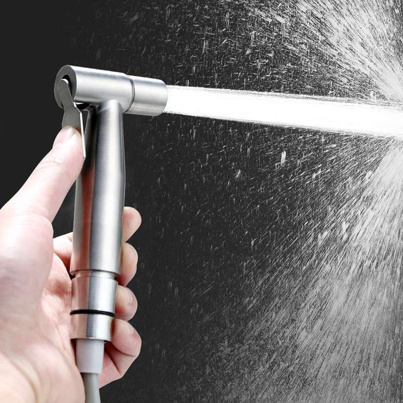 Bidet flexible (acier inox).