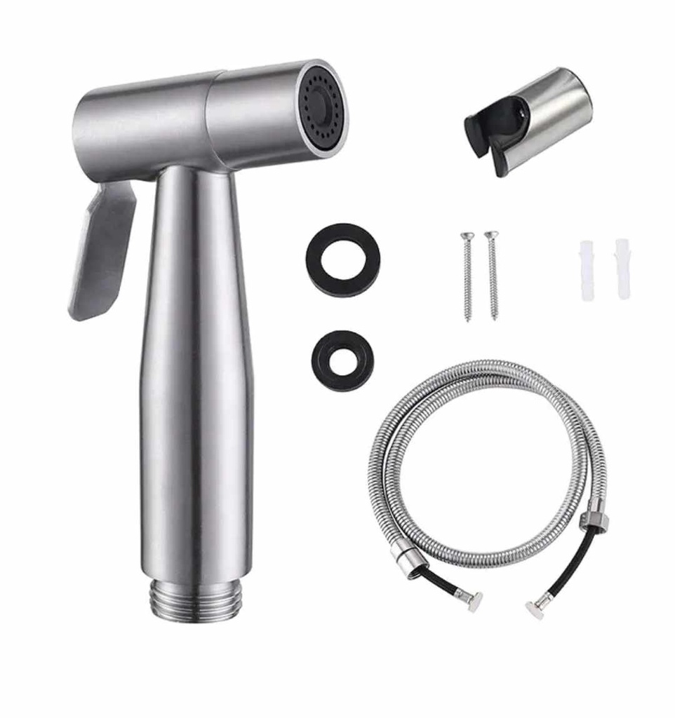 Bidet flexible (acier inox).