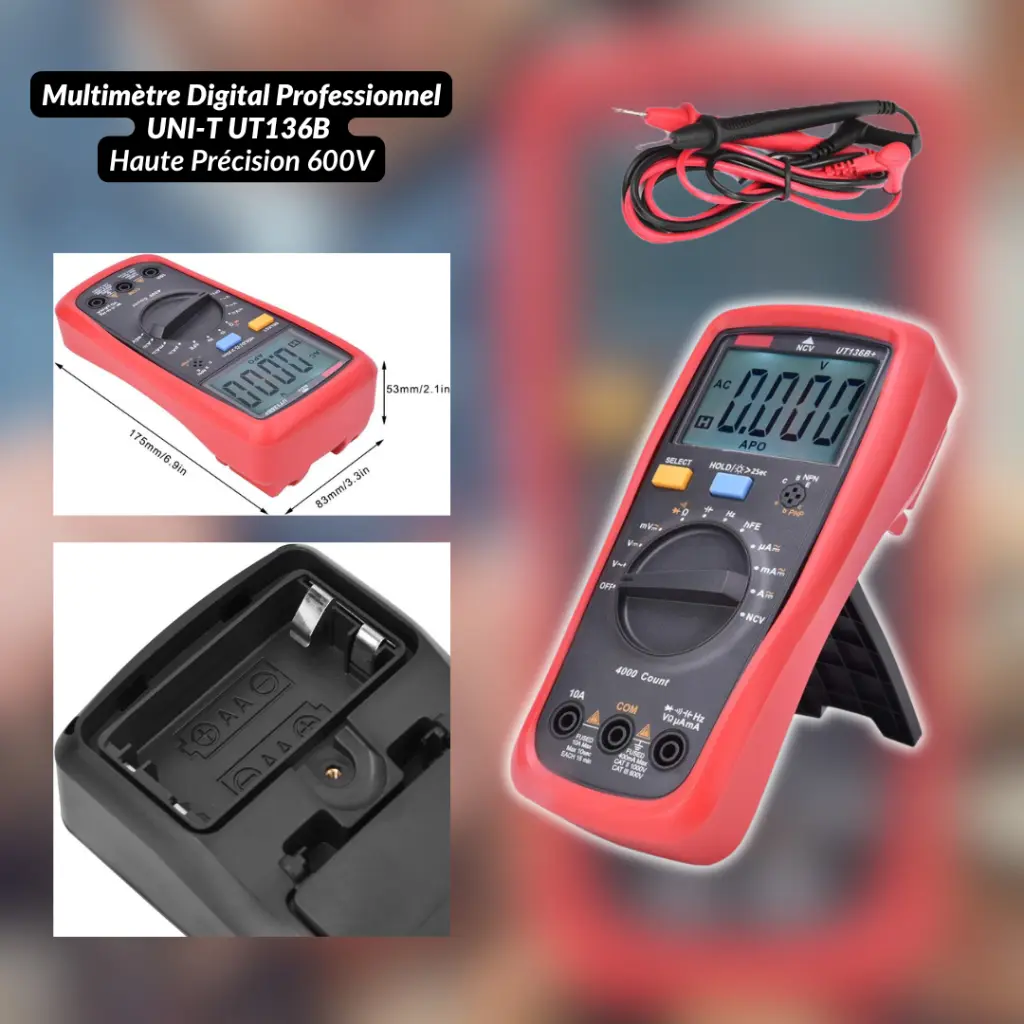 Multimètre Digital Professionnel UNI-T UT136B 02.webp