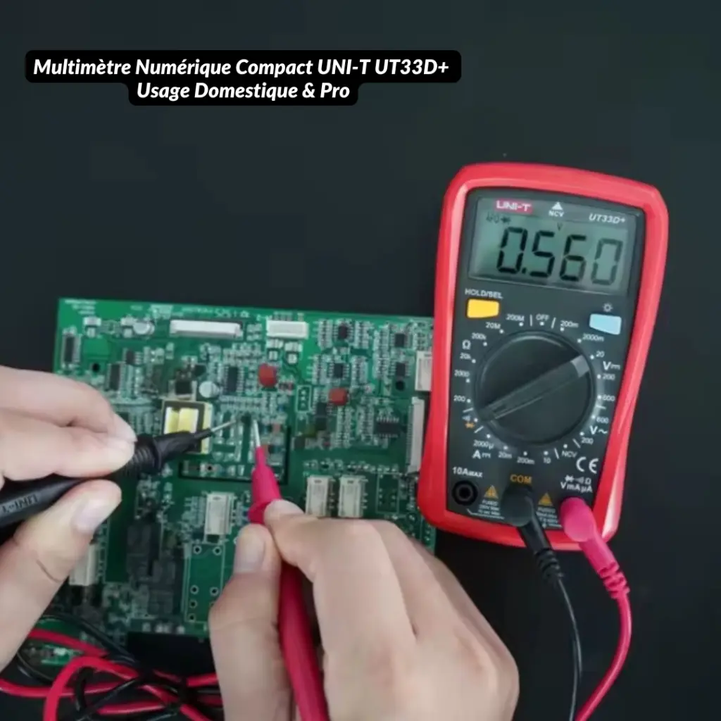 Multimètre Numérique Compact UNI-T UT33D+ – Usage Domestique & Pro 01.webp