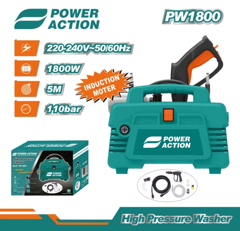 Car wash POWER ACTION 1800W 5m
