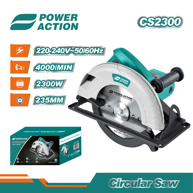 Scie circulaire 2300W - POWER ACTION