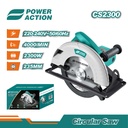 Scie circulaire 2300W - POWER ACTION