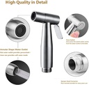 Bidet flexible (acier inox).