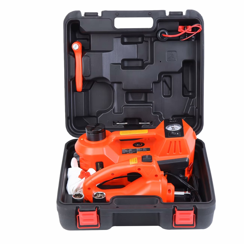 Cric électrique pour voiture DC12V - 155/450mm
