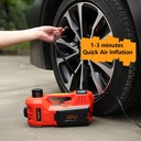 Cric électrique pour voiture DC12V - 155/450mm