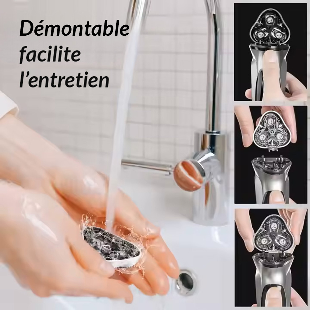 Rasoir électrique 3D - BLACKSTONE SHAVER