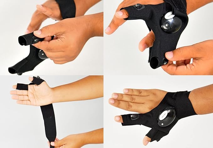 Gants support LED
