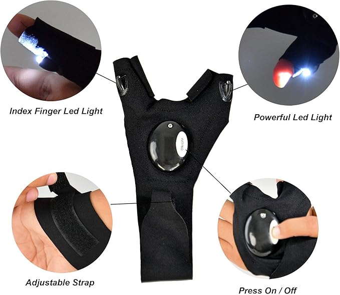 Gants support LED