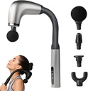 Pistolet massage à manche long - 4 en 1