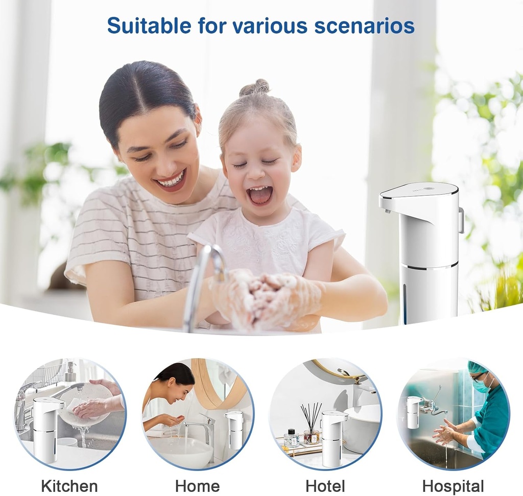 Distributeur de savon automatique S10-W – 350 ml