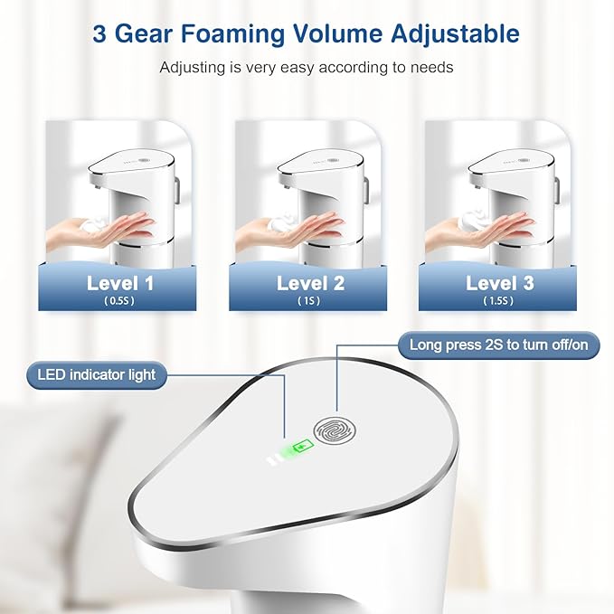 Distributeur de savon automatique S10-W – 350 ml