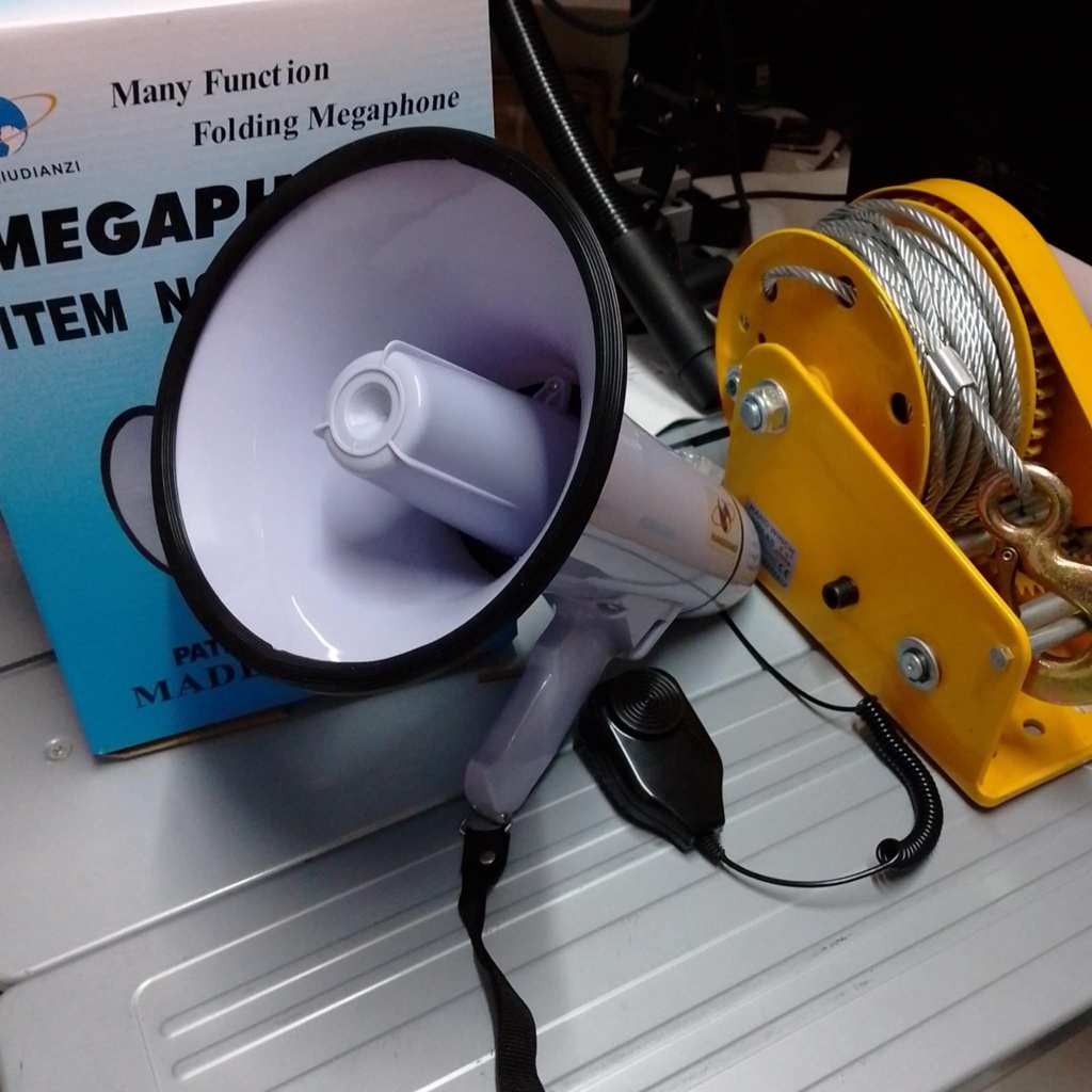 Megaphone multifonction 25W