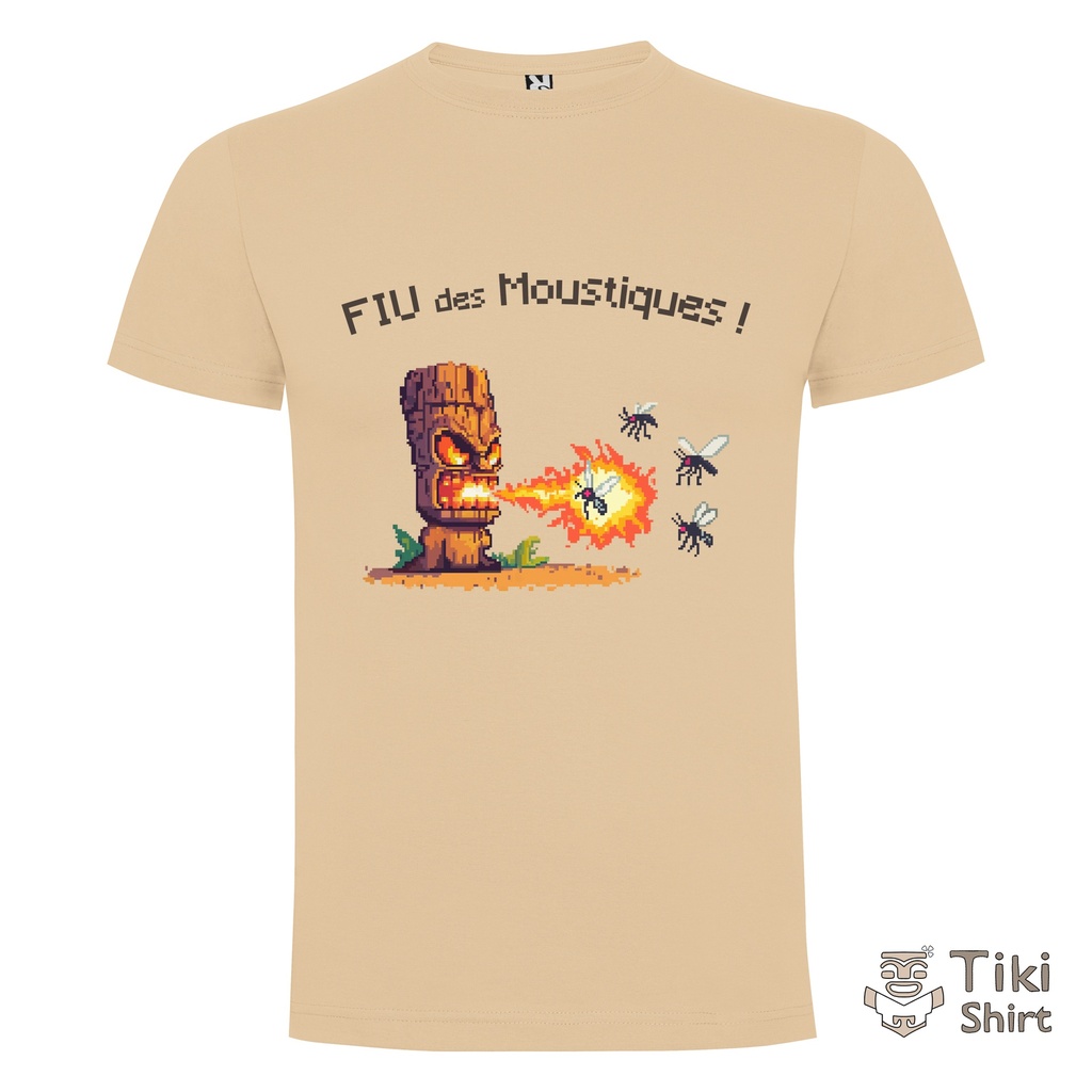 T-shirt "Fiu des moustiques !" – Tiki-Shirt