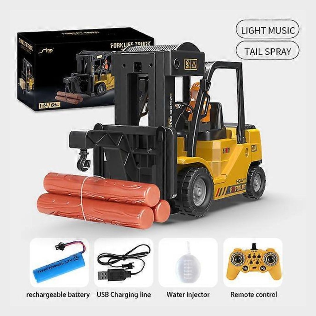 Jouet Chariot élévateur télécommandé rc – 11 canaux 1:24