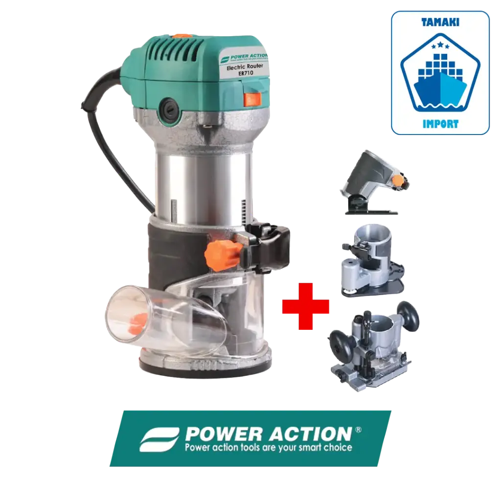 Affleureuse électrique ER710 – POWER ACTION