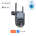 Caméra CCTV IP65 6 LED 4 lumières blanches