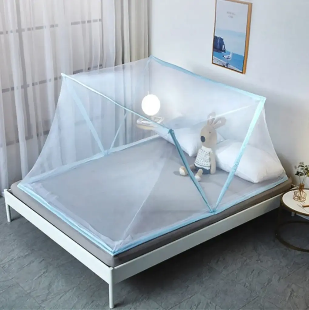 Moustiquaire avec cadre pliable