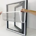 Moustiquaire Magnétique Fenêtre 60x100cm Anti-Insectes Ajustable
