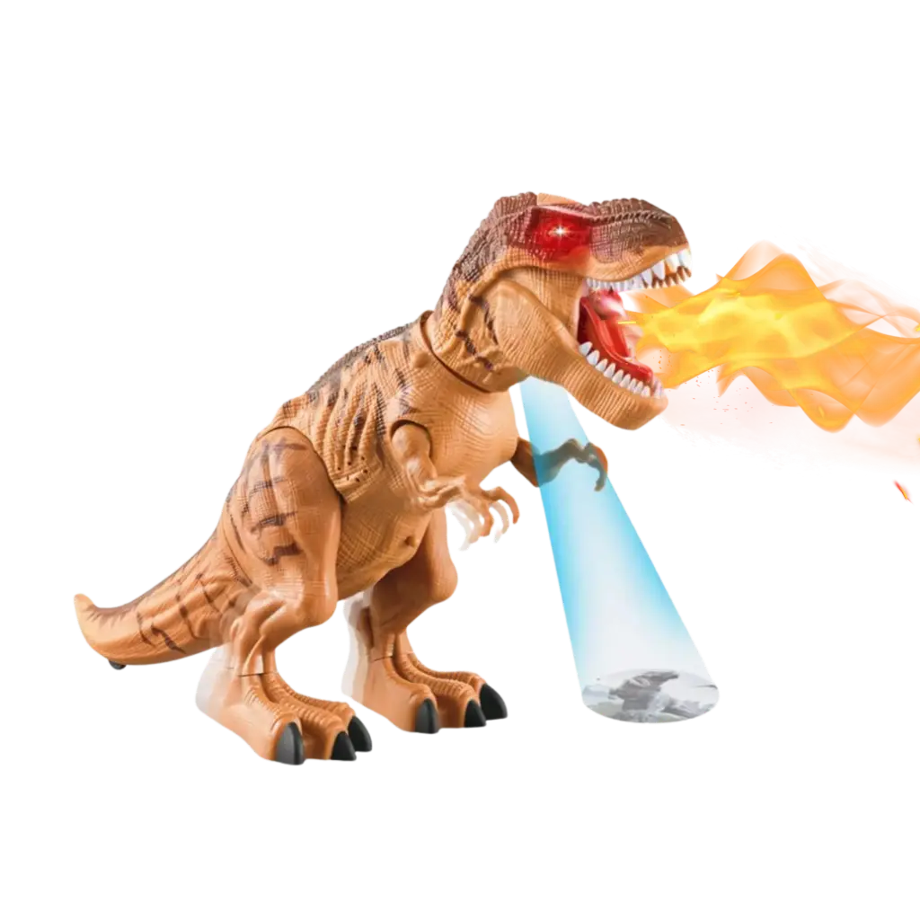Kit Jouet Dinosaure interactif – Effet feu & ponte d’œufs