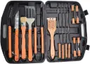 Kit Ustensiles BBQ Inox 304 Mallette Complète