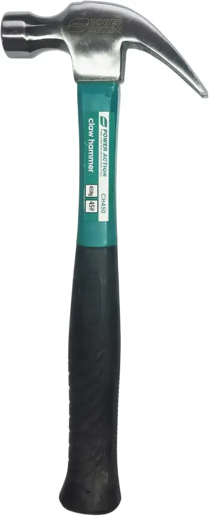 Marteau à griffes 27mm manche fibre de verre 700 gr