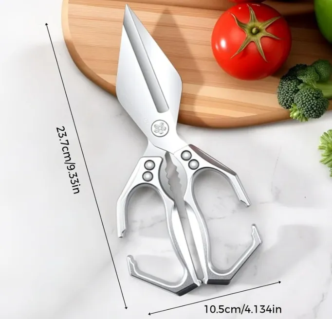 Ciseaux de Cuisine Multifonctions en Acier inox 420J2