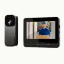Sonnette Vidéo Sans Wi-Fi X7 avec Écran Intérieur (Doorbell)